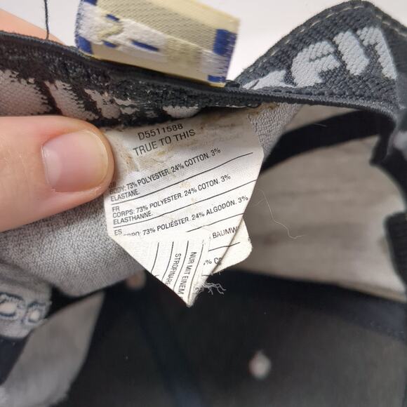 Volcom Stone Logo Fitted Hat Gray Medium Embroidered Flexfit 6 Panel - Picture 10 of 10